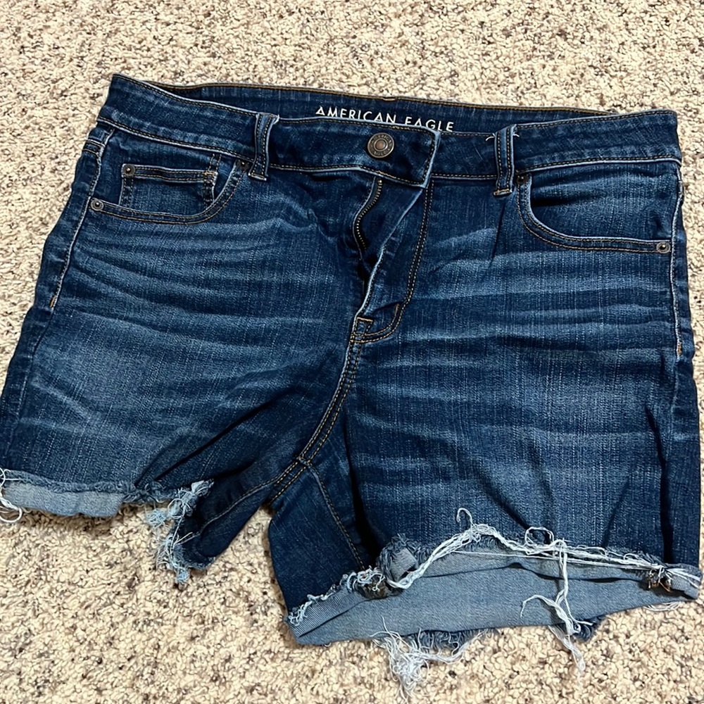 High rise shorts